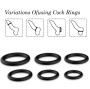ARMONY - RINGS SILICONE BLACK