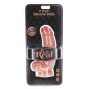 GET REAL - DILDO IN SILICONE 18 CM CON PALLE IN PELLE
