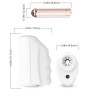 ARMONY - MASTER MASTURBATEUR & VIBRATEUR BLANC