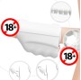 ARMONY - MASTER MASTURBADOR E VIBRADOR BRANCO