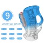 ARMONY - MASTURBATEUR DOIGT & VIBRATEUR BLEU GRADIENT