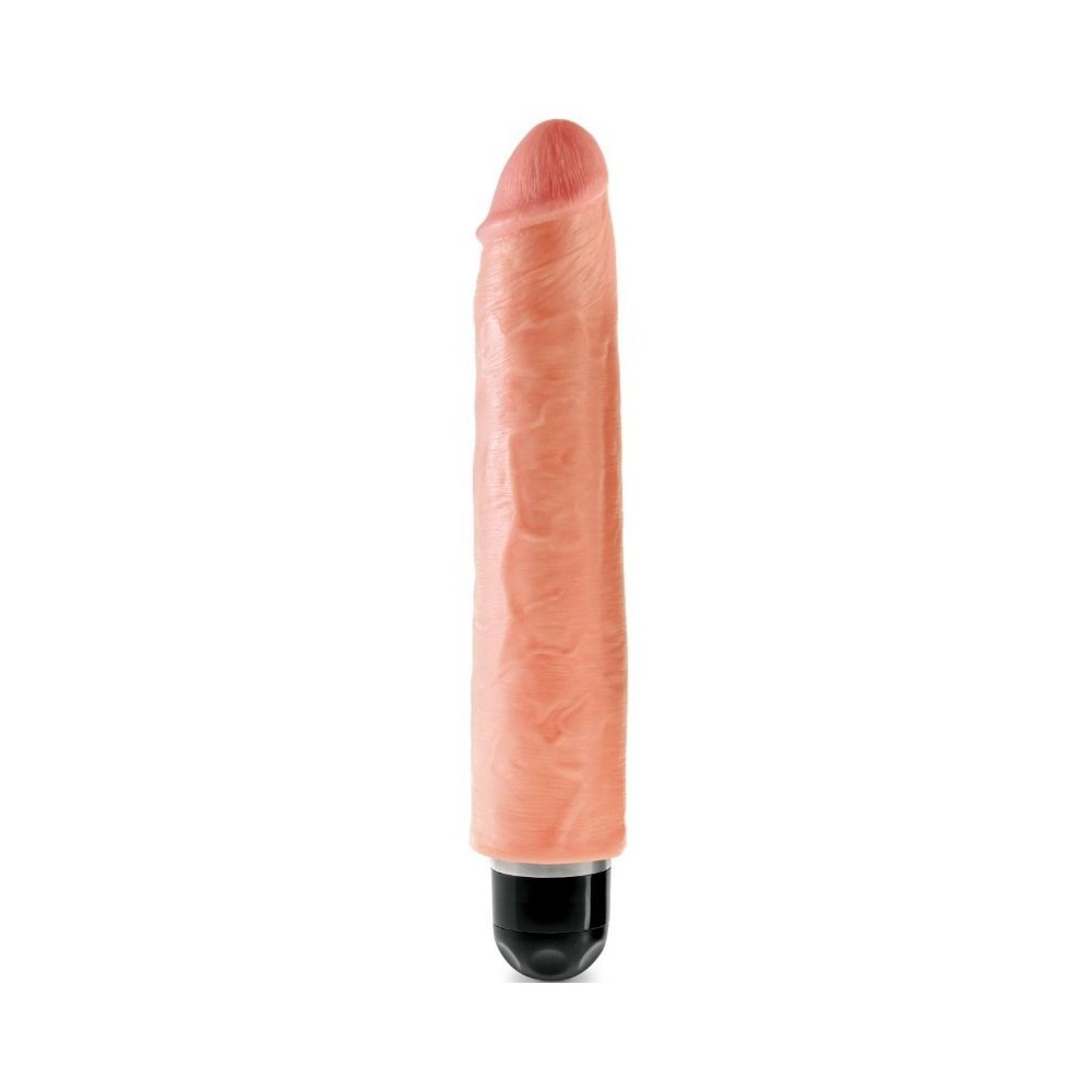 KING COCK - STEIFER REALISTISCHER VIBRATOR 25.4 CM NATÜRLICH