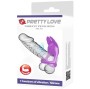 PRETTY LOVE - SILAS VIBRANT PENIS RING 7 VIBRATIONS PURPLE SILICONE