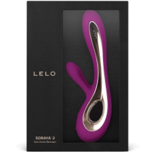 LELO - SORAYA 2 RABBIT DEEP ROSE VIBRATOR