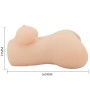 CRAZY BULL - REALISTIC VAGINA AND ANUS HANNAH VIBRATOR