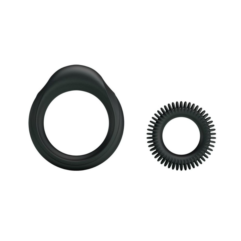 BAILE - KIT 2 SILICONE RINGS RING MANHOOD