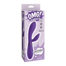 OMG - BESTEVER SILICONE VIBRATOR PURPLE