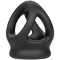 CALEXOTICS - ALPHA ANEL DE GAIOLA DUPLA PRETO