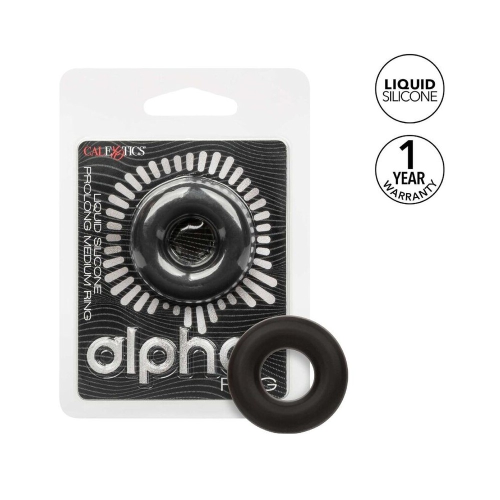 CALEXOTICS - ALPHA ANELLO PROLONG MEDIO NERO