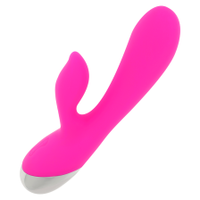 OHMAMA - VIBRATEUR AVEC LAPIN 10 MODES DE VIBRATION 19 CM