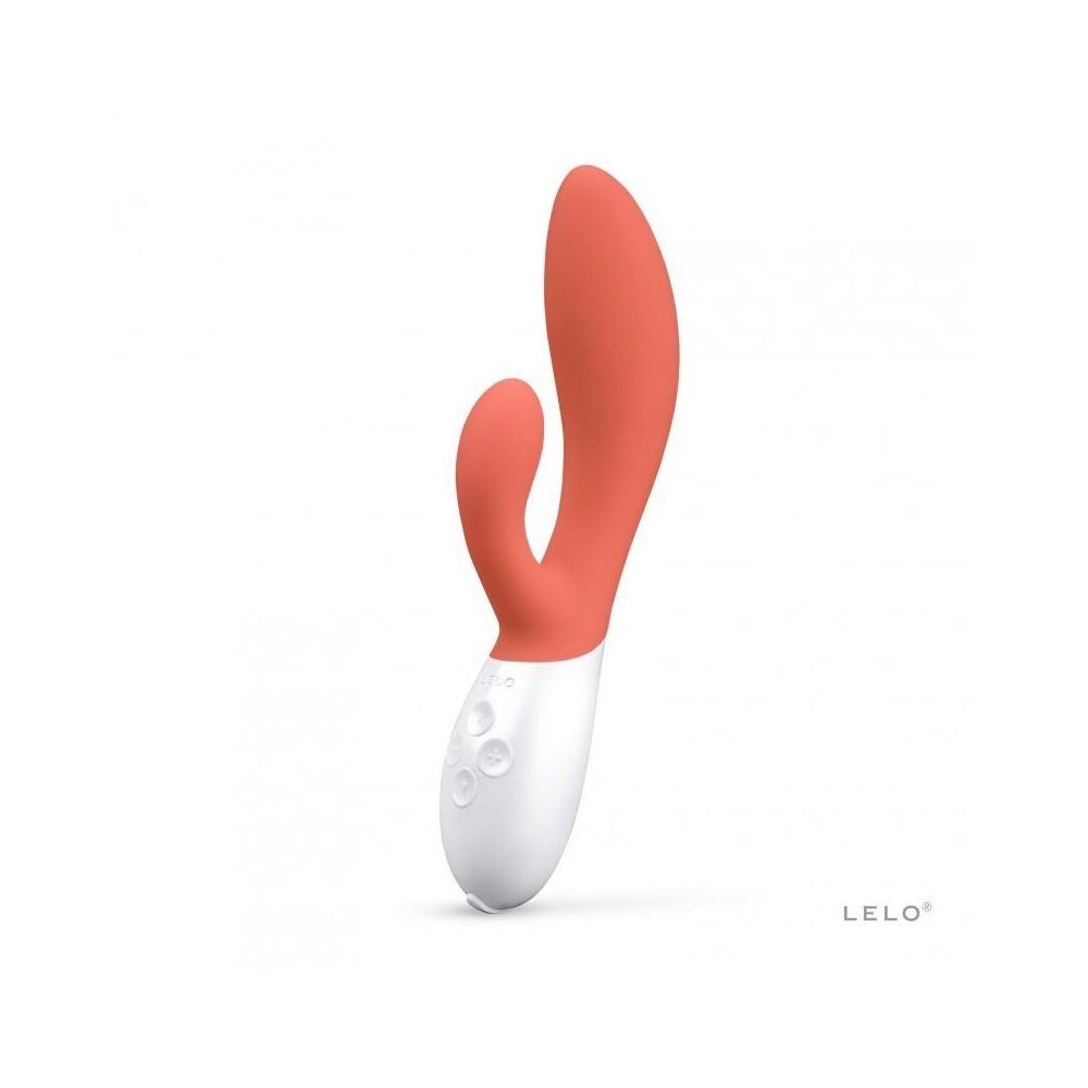 LELO - INA 3 LUXURY CORAL RABBIT VIBRATOR