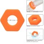 CALEXOTICS - ALPHA ANEL PROLONG SEXAGON LARANJA