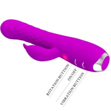 PRETTY LOVE - MOLLY VIBRATOR WITH RECHARGEABLE ROTATION