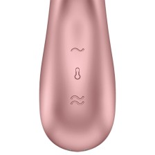 SATISFYER - HOT LOVER VIBRATOR ROSE & BEIGE