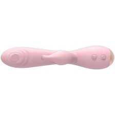 NALONE - MAGIC STICK VIBRATOR MIT KANINCHEN - HELLROSA