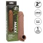 CALEXOTICS - PERFORMANCE MAXX LIFE-LIKE EXTENSION 8 PELLE MARRONE