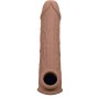 CALEXOTICS - PERFORMANCE MAXX LIFE-LIKE EXTENSION 8 PELLE MARRONE