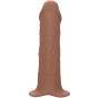 CALEXOTICS - PERFORMANCE MAXX LIFE-LIKE EXTENSION COM ARNÊS PELE MARROM