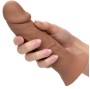 CALEXOTICS - PERFORMANCE MAXX LIFE-LIKE EXTENSION WITH HARNESS BROWN SKIN