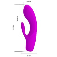 PRETTY LOVE - VIBRATEUR RECHARGEABLE TIM PURPLE