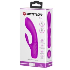 PRETTY LOVE - VIBRATORE RICARICABILE TIM VIOLA