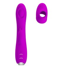 PRETTY LOVE - VIBRATEUR SUCKER RECHARGEABLE REGINA VIOLET