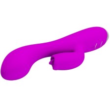 PRETTY LOVE - VIBRADOR DE COELHO RECARREGVEL GLORIA - ROXO IMPERMEVEL