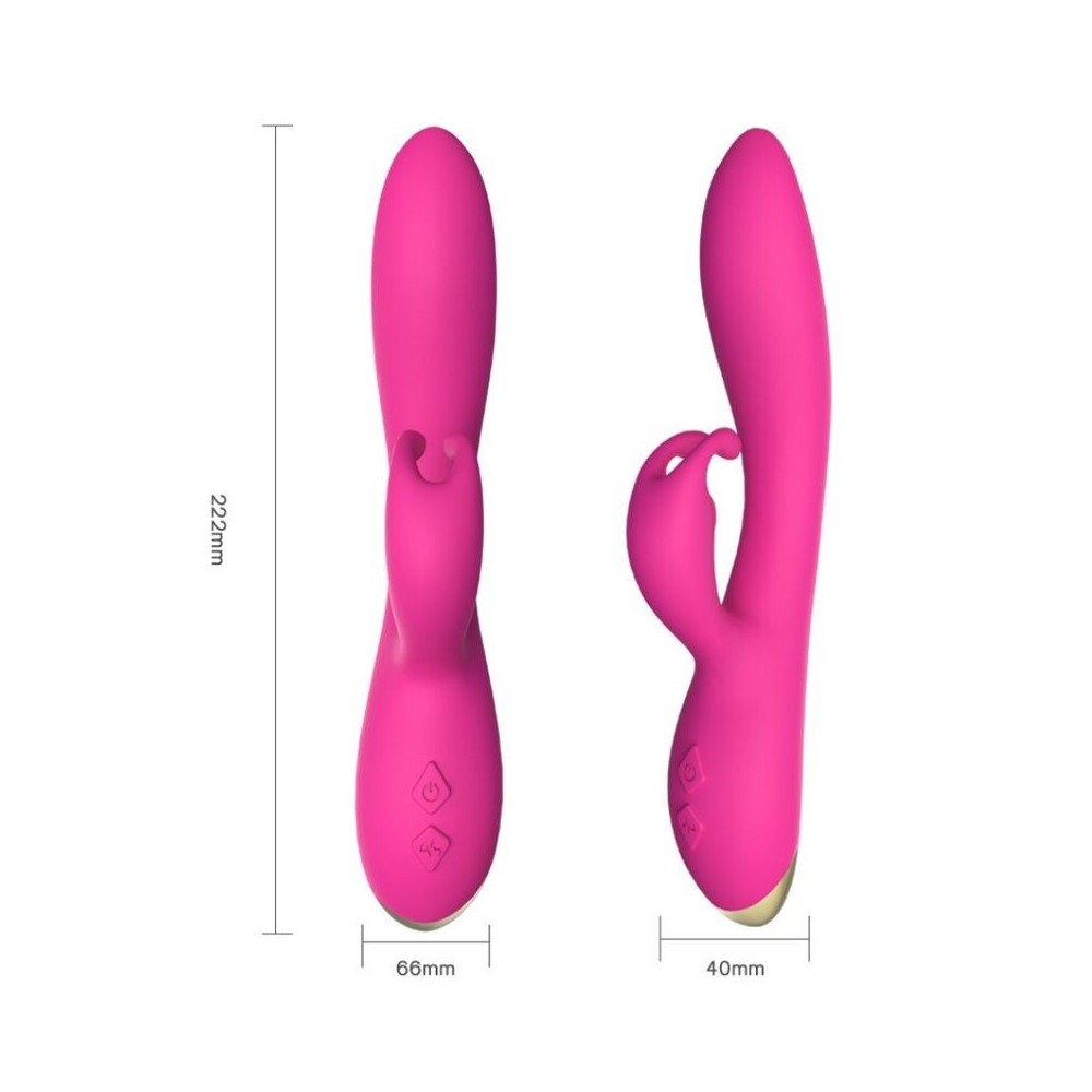 ARMONY - BONNIE VIBRADOR COELHO FÚCSIA