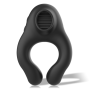 ARMONY - SILIKON-VIBRATORRING 3 MOTOREN WIEDERAUFLADBAR SCHWARZ - GOLD