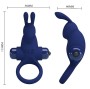 PRETTY LOVE - JIRO ANELLO CONIGLIO CON VIBRAZIONE BLU