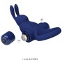PRETTY LOVE - JIRO ANELLO CONIGLIO CON VIBRAZIONE BLU