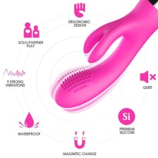 ARMONY - VIBRATORE CONIGLIO FUCSIA