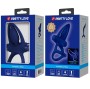 PRETTY LOVE - MAT DOUBLE ANNEAU AVEC VIBRATION & STIMULATEUR BLEU