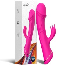 ARMONY - DILDO VIBRATORE CONIGLIO IN SILICONE FUCSIA