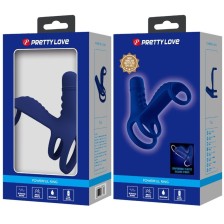 PRETTY LOVE - ELISH VIBRATIONSRING MIT VERLNGERUNG BLAU