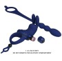 PRETTY LOVE - AYAD ANNEAU VIBRATEUR LAPIN AVEC PLUG BLEU