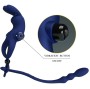 PRETTY LOVE - AYAD ANELLO VIBRATORE RABBIT CON SPINA BLU