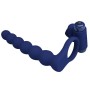 PRETTY LOVE - AJMAL VIBRATING RING WITH PLUG BLUE