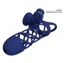 PRETTY LOVE - GIANN ANELLO VIBRATORE CON GUAINA IN SILICONE BLU