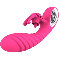 ARMONY - VICKY VIBRATOR RABBIT WITH TONGUE PULL RING ROSE