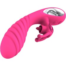 ARMONY - VICKY VIBRATOR RABBIT WITH TONGUE PULL RING ROSE