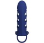 PRETTY LOVE - ALTAF ANELLO VIBRATORE CON GUAINA IN SILICONE BLU