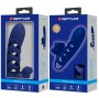 PRETTY LOVE - ALTAF ANELLO VIBRATORE CON GUAINA IN SILICONE BLU