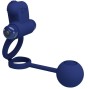 PRETTY LOVE - REMINGTON DOUBLE ANNEAU VIBRANT AVEC PLUG BLEU