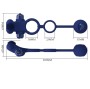 PRETTY LOVE - REMINGTON DOUBLE ANNEAU VIBRANT AVEC PLUG BLEU