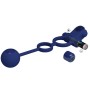 PRETTY LOVE - REMINGTON DOPPIO ANELLO VIBRANTE CON SPINA BLU