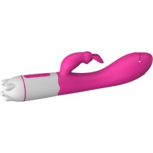 ARMONY - HAPPY VIBRADOR E ESTIMULADOR DE COELHO FÚCSIA