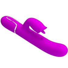 PRETTY LOVE - VIBRADOR DE COELHO COM LAMBEDURA FÚCSIA