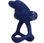PRETTY LOVE - FRANCISCO DOUBLE ANNEAU VIBRANT LAPIN BLEU
