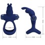 PRETTY LOVE - LUCHITO DOUBLE ANNEAU VIBRANT LAPIN BLEU